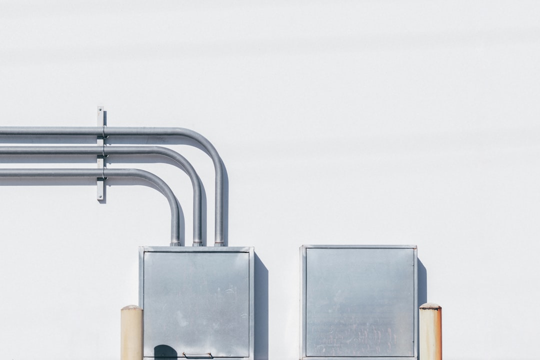 silver and brown metal frame